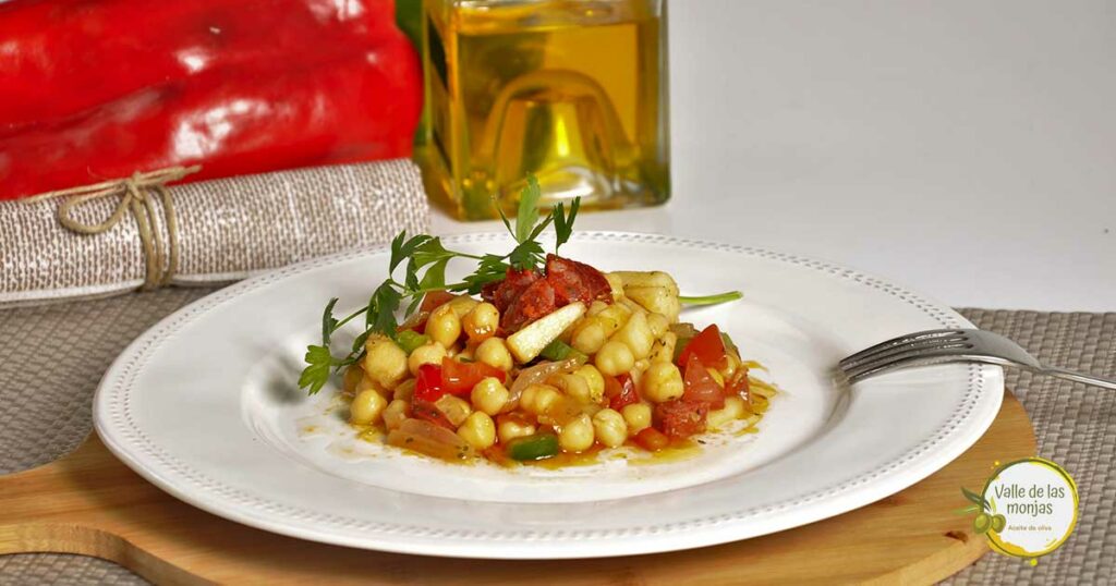 garbanzos con chorizo